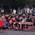 Forkopimda dan Masyarakat Natuna Nobar Semifinal Piala Asia, Dukung Timnas U-23