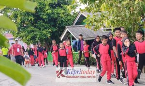 SDN 004 Letung Gelar Jalan Santai