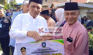 Kades Landak Kecamatan Jemaja, Ucap Terimakasih Atas Bantuan Yang di Berikan Oleh Gubernur Kepri