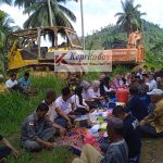 Proyek Pembangunan Jalan Teluk Kaut-Semuak Atap Kecamatan Jemaja Mulai di Kerjakan