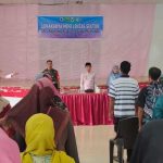 Personil Koramil 03/Sedanau Hadiri Kegiatan Lokminsek Triwulan I Desa Selading