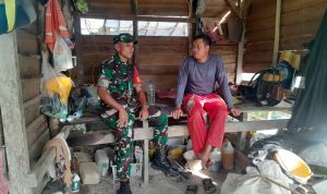 Ini Kata Babinsa Praka Yopi Saat Komsos Dengan Warga Binaan