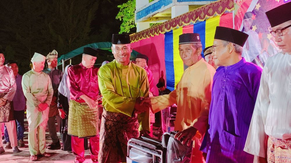 Plh. Danramil 06/Serasan Hadiri Kegiatan Malam Dendang Piwang