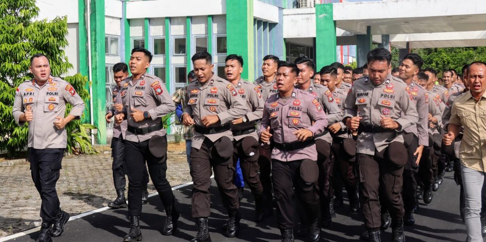 Kapolres Kepulauan Anambas Ajak Anggota Jaga Kebugaran Tubuh