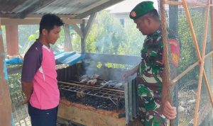Babinsa Koramil 03/Sedanau Terus Tingkatkan Komsos Dengan Warga Binaan