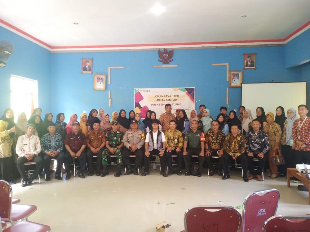 Puskesmas Letung Gelar Pertemuan Lokakarya Mini Lintas Sektor