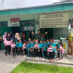 Sambut Kedatangan Anak Didik TK, Koramil 06/Serasan Perkenalkan Tugas Pokok TNI Sambut Kedatangan Anak Didik TK, Koramil 06/Serasan Perkenalkan Tugas Pokok TNI