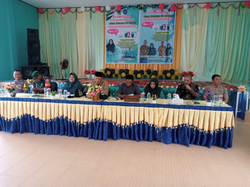 Babinsa Koramil 03/Sedanau Hadiri Kegiatan Intervensi Serentak Penanganan Stunting Desa Telok Buton Babinsa Koramil 03/Sedanau Hadiri Kegiatan Intervensi Serentak Penanganan Stunting Desa Telok Buton