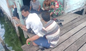 Jaga Silaturrahmi, Babinsa Serda Eko Kembali Jalin Komsos Dengan Nelayan