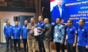 WS-RH Terima Rekom Partai Demokrat Langsung dari AHY, Erianto: Instruksi Ketum Menangkan WS-RH