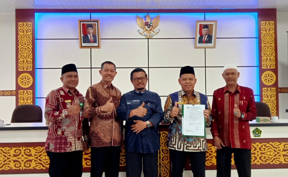 Hantaran Pelaksana Tugas Kakankemenag Kota Padang Panjang