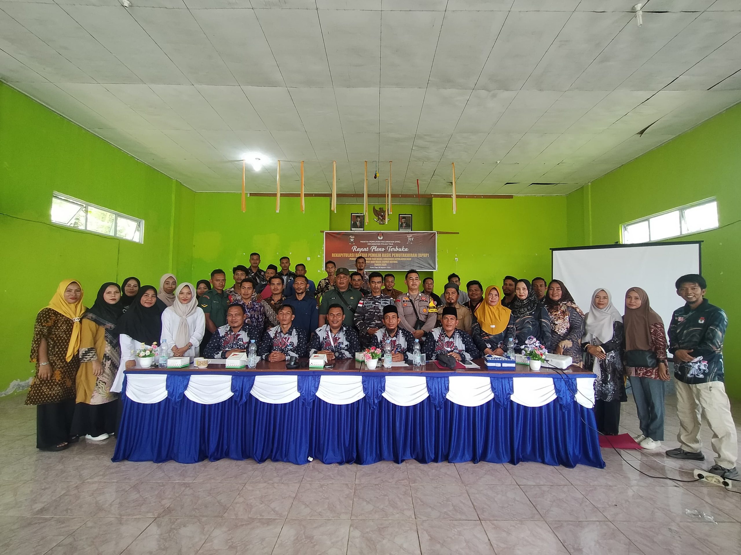 Babinsa Koramil 03/Sedanau Hadiri Rapat Pleno Rekapitulasi DPHP Pilkada 2024 Babinsa Koramil 03/Sedanau Hadiri Rapat Pleno Rekapitulasi DPHP Pilkada 2024