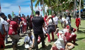 Personil Koramil Turut Meriahkan Perayaan Perlombaan HUT RI Ke-79 Yang Digelar Oleh Kodim 0318/Natuna