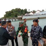 Danramil 06/Serasan Sambut Kunker Bupati Natuna Ke Wilayah Pulau Terluar