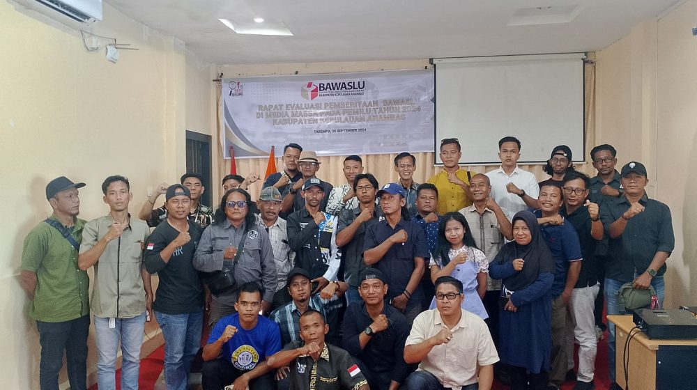 Badan Pengawas Pemilihan Umum Bawaslu Gelar Rapat Evaluasi Pemberitaan Bawaslu di Media Massa Pada Pemilu Tahun 2024