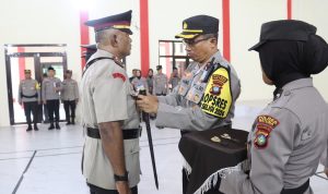 Kapolres Natuna Pimpinan Sertijab, Kapolsek Bunguran Timur di Nahkodai AKP Asril