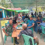 Bentuk Silaturrahmi, Babinsa Kopda Hafit Hadiri Pesta Pernikahan Warga Binaan