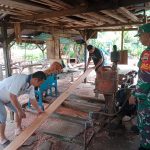 Ini Harapan Babinsa Sertu Chaniago Saat Komsos Dengan Warga Pengrajin Kayu