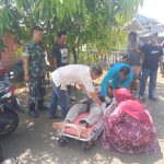 Peduli Sesama, Babinsa Koptu Suwarno Bersama Petugas Bantu Evakuasi Warga Binaan Yang Sakit