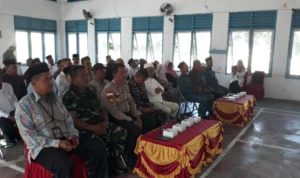 Babinsa Serka Lambok Manurung Hadiri Sosialisasi FKUB Kelurahan Sedanau