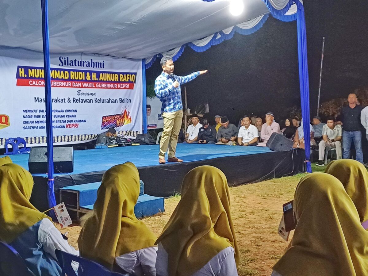 Warga Belian Yakin Program Rudi Mampu Entaskan Ketimpangan Antar-daerah di Kepri