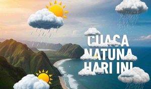 Cuaca Natuna Kamis 29 Mei: Berawan, Potensi Hujan Ringan