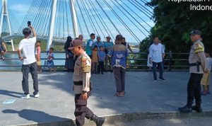 Polresta Barelang Tingkatkan Pengamanan di Water Boom Tembesi & Jembatan Barelang
