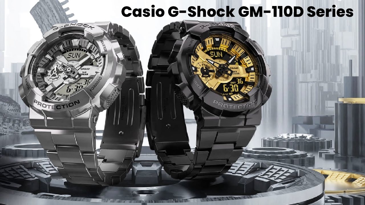 G-Shock Rilis GM-110D-8A dan GM-110BD-1A9, Jam Tangan Tangguh Berbalut Desain Metalik G-Shock Rilis GM-110D-8A dan GM-110BD-1A9, Jam Tangan Tangguh Berbalut Desain Metalik