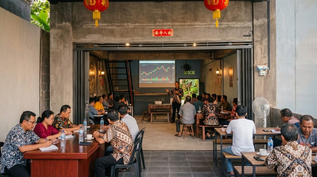 Managing Director Dupoin Futures Turun Gunung ke Tanjungpinang, Buka Forum Edukasi Trading Aman Bebas Biaya