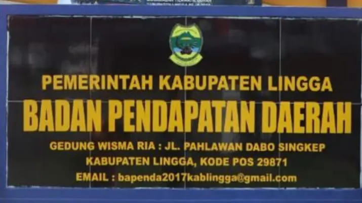 Pengumuman RUP Bapenda Lingga Banyak Muncul di Akhir Tahun