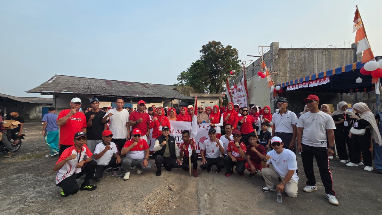 Semarak HUT RI ke-81: Lurah Melayu Kota Piring Apresiasi Inisiatif Jalan Santai Warga Kijang Lama